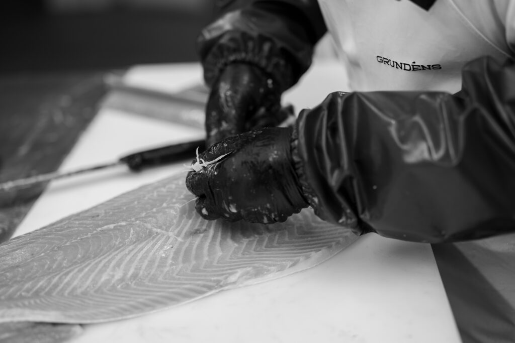 Savustettuja kalatuotteita